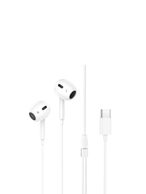 Наушники M101 MAX Type-C HOCO Белые Наушники M101 MAX Type-C HOCO Белые