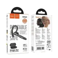 Bluetooth-гарнитура Hoco DES60 (бизнес-модель с кейсом+ ENC)