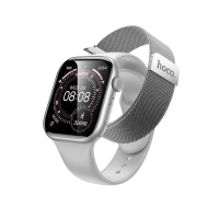 Смарт-часы с двумя ремешками Hoco Y42 Smart watch серебро