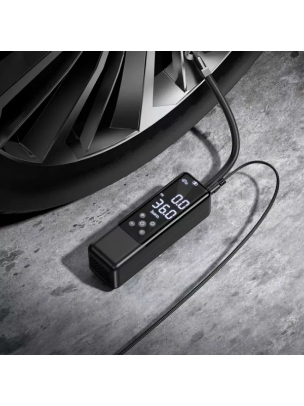 Насос автомобильный HOCO ZP5 чёрный