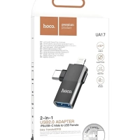 Переходник адаптер OTG (USB Host - iPhone Type-C) UA17