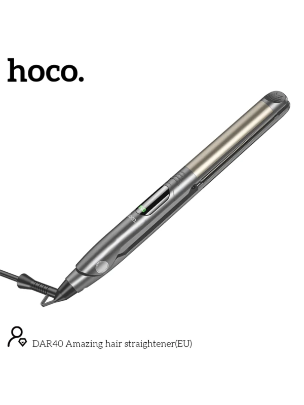 Выпрямитель для волос Hoco DAR40 серый