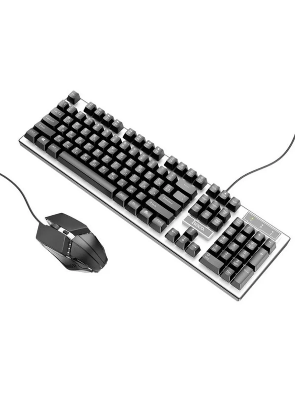 Набор проводной игровой Hoco GM18 клавиатура+мышь, подсветка Набор проводной игровой Hoco GM18 клавиатура+мышь, подсветка