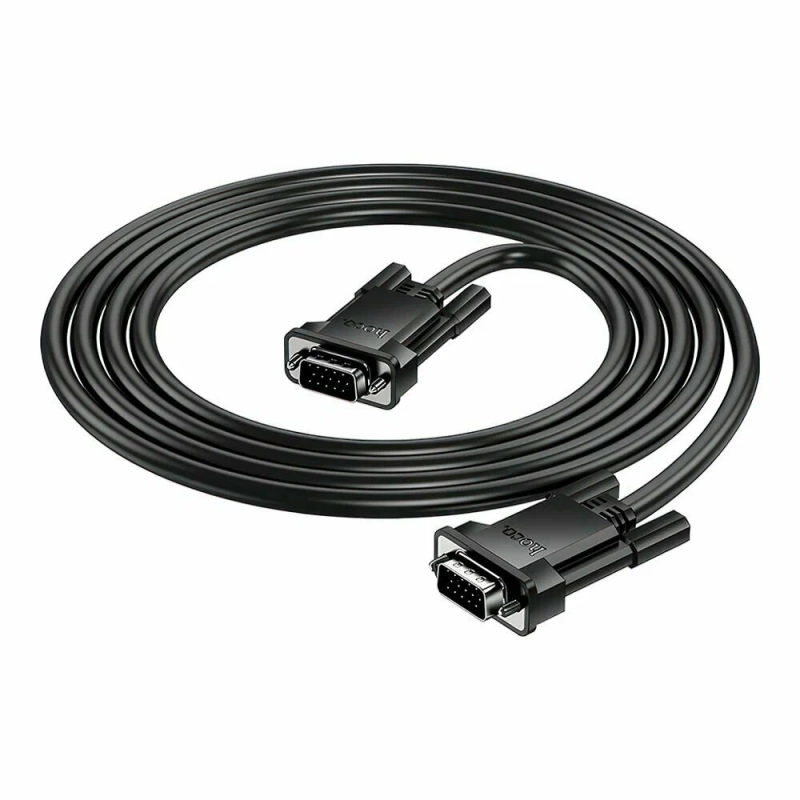Кабель HOCO US11, VGA - VGA, ПВХ, длина 2 м