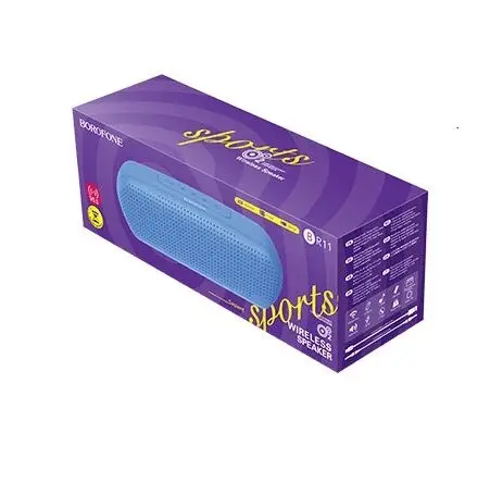 Колонка беспроводная BOROFONE BR11,(AUX/TF/USB) синий