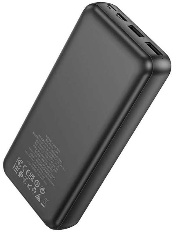 Внешний аккумулятор повербанк J123A Element 20000mAh черный Внешний аккумулятор повербанк J123A Element 20000mAh черный