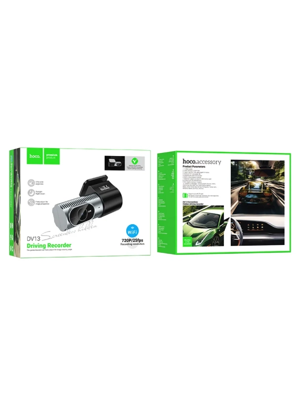 Видеорегистратор DV13, HOCO, серый