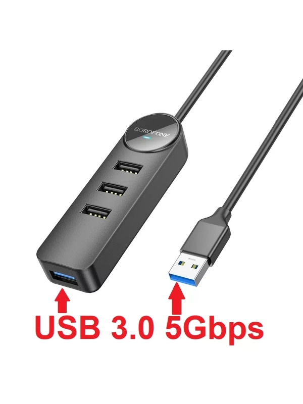 USB хаб разветвитель для ноутбуков и компьютеров USB хаб разветвитель для ноутбуков и компьютеров