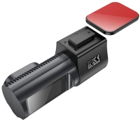 Видеорегистратор автомобильный Hoco DV7 Driving черный, 2K, Wi-Fi, Global