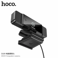Экшн-камера Hoco D100, 15-19.9 Мп, USB 3.0, крепление на мониторе, черный