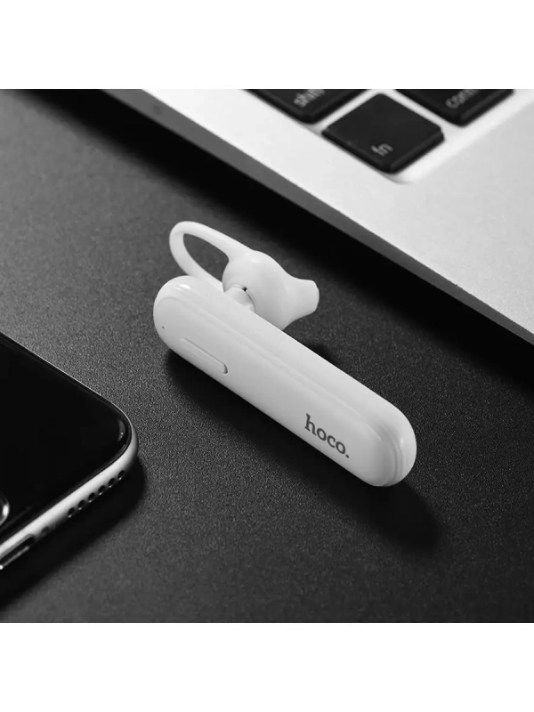 Гарнитура bluetooth E36 hoco белая