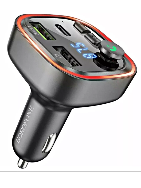 Автомобильный FM-трансмиттер BOROFONE BC48 Автомобильный FM-трансмиттер BOROFONE BC48
