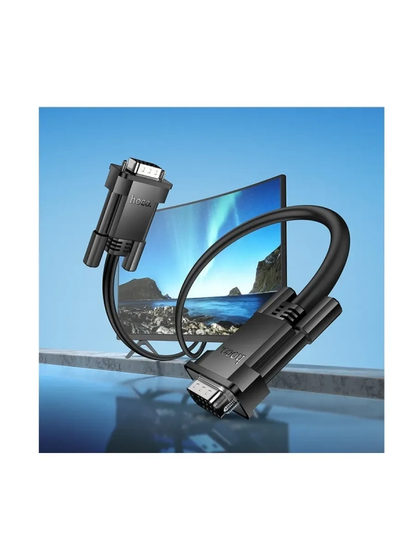 Кабель HOCO US11 VGA to VGA , male-to-male HD (1080p) 1 метр