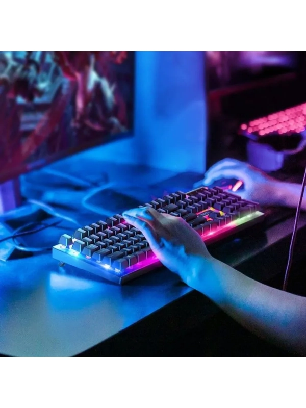 Набор проводной игровой Hoco GM18 клавиатура+мышь, подсветка Набор проводной игровой Hoco GM18 клавиатура+мышь, подсветка