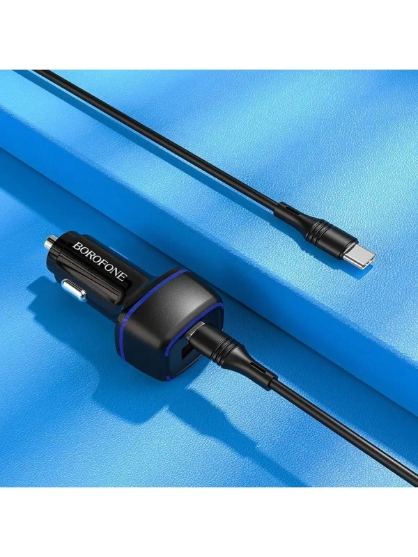 Зарядка для телефона в машину USB Type-С 3А PD20W Зарядка для телефона в машину USB Type-С 3А PD20W