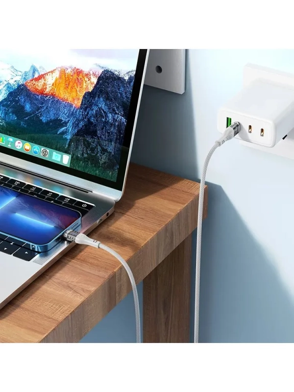hoco Кабель для мобильных устройств Apple Lightning/USB Type-C, белый hoco Кабель для мобильных устройств Apple Lightning/USB Type-C, белый