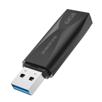 USB 3.0 Флеш-накопитель Borofone BUD4 64 ГБ черный USB 3.0 Флеш-накопитель Borofone BUD4 64 ГБ черный