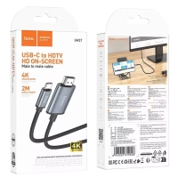 Кабель переходник UA27 Type-C - HDMI (HDTV) 4K