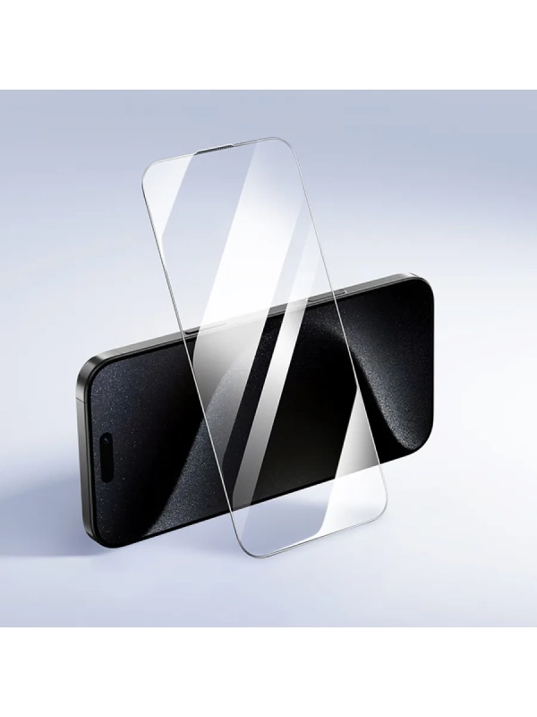 Защитное стекло для iPhone 16 Pro закаленное, сверхпрочное