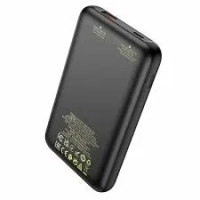 Портативный аккумулятор HOCO Q21 Great 22.5W+PD20W, 10000 мА ч, черный