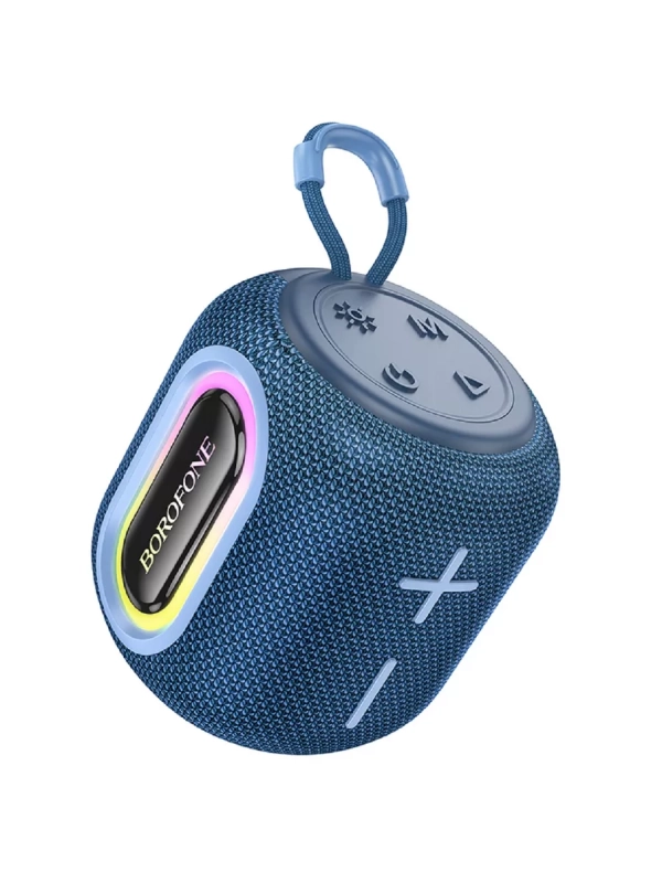 Портативная колонка BOROFONE BR39 (Bluetooth/USB/TF/AUX/3 ч/1200 mAh/10Вт) синяя