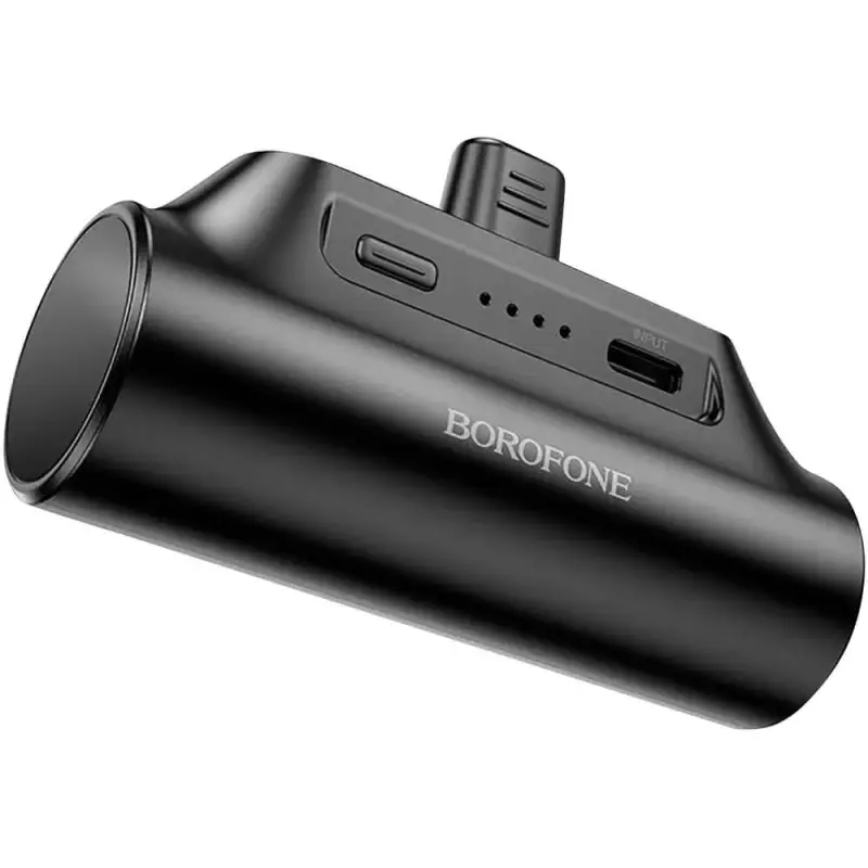 Внешний аккумулятор Borofone BJ73 3000mAh (Lightning/iPhone, 2000 mA), чёрный Внешний аккумулятор Borofone BJ73 3000mAh (Lightning/iPhone, 2000 mA), чёрный