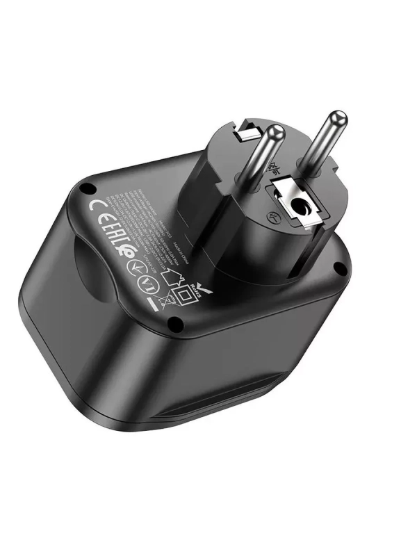 Сетевой фильтр HOCO NS3 1 гнездо + PD 20W + 2USB QC3.0 18W Сетевой фильтр HOCO NS3 1 гнездо + PD 20W + 2USB QC3.0 18W