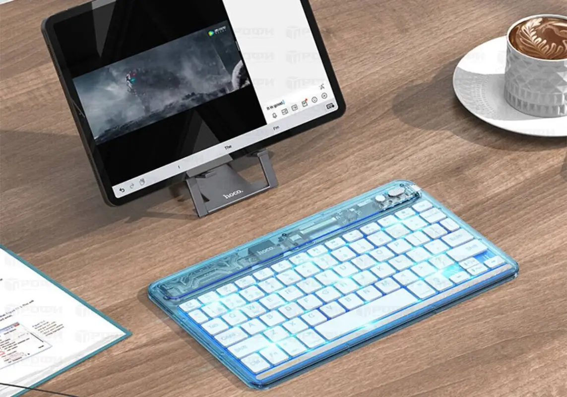 Клавиатура блютус беспроводная Hoco S55 - английская версия