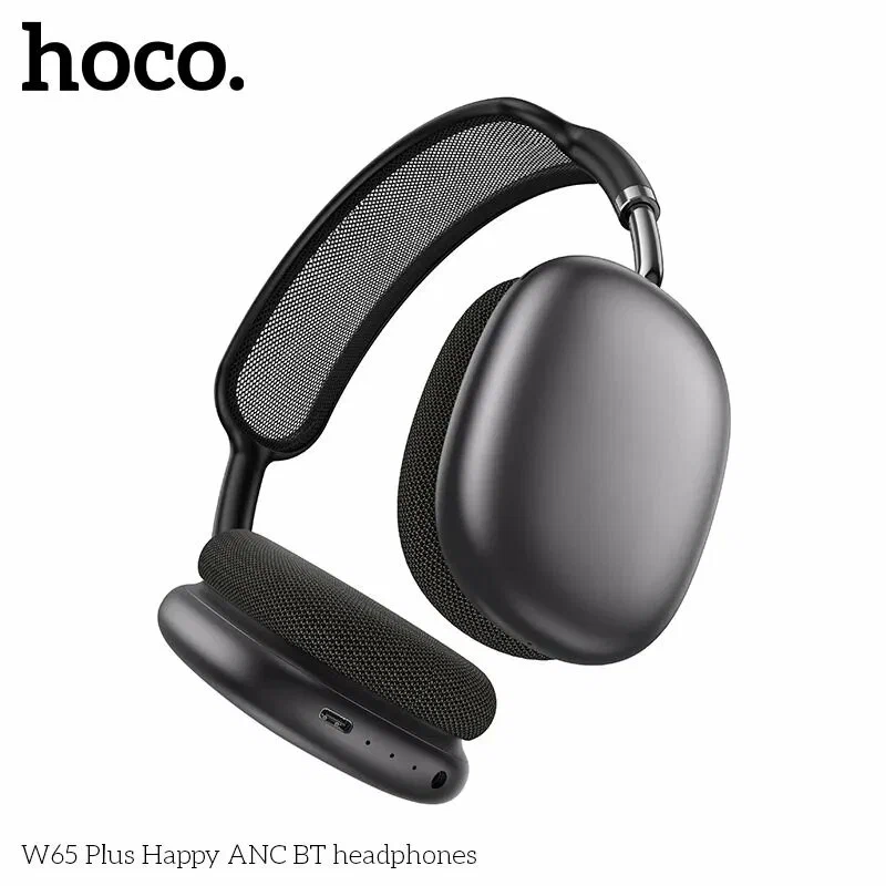 Беспроводные полноразмерные наушники Hoco W65 Plus с активным шумоподавлением