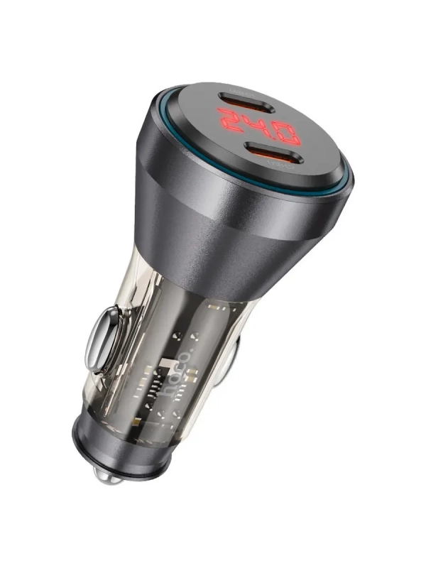 Автомобильное зарядное устройство NZ12C 60W TypeC 30W + 30W Автомобильное зарядное устройство NZ12C 60W TypeC 30W + 30W