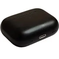 Hoco Наушники беспроводные с микрофоном Hoco EW77, Bluetooth, USB Type-C, черный, черно-серый