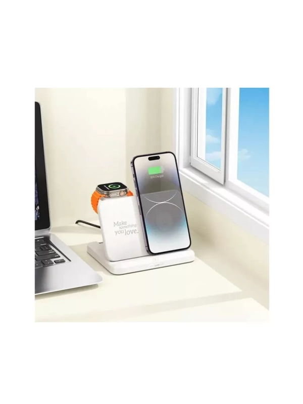 Беспроводное зарядное устройство 3 в 1 HOCO CQ7 Беспроводное зарядное устройство 3 в 1 HOCO CQ7