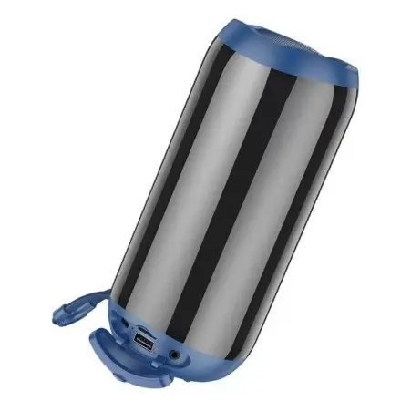 Портативная колонка BOROFONE BR33 (Bluetooth/USB/TF/AUX/светящаяся/5Вт) синяя