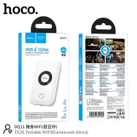 Портативный wifi роутер Hoco "DQ11", ABS, 2100мАч, до 6 пользователей