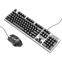 Набор проводной игровой Hoco GM18 клавиатура+мышь, подсветка