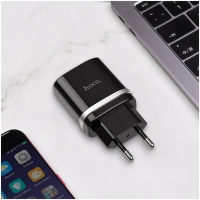 Сетевое зарядное устройство c USB HOCO C12Q Type-c, QC3.0