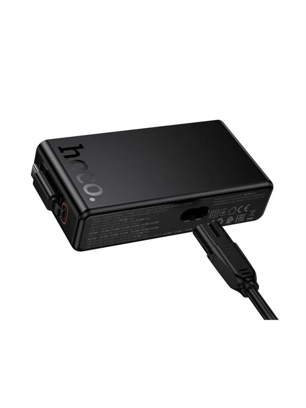 Сетевое зарядное устройство на 6 портов с кабелем рулеткой Сетевое зарядное устройство на 6 портов с кабелем рулеткой