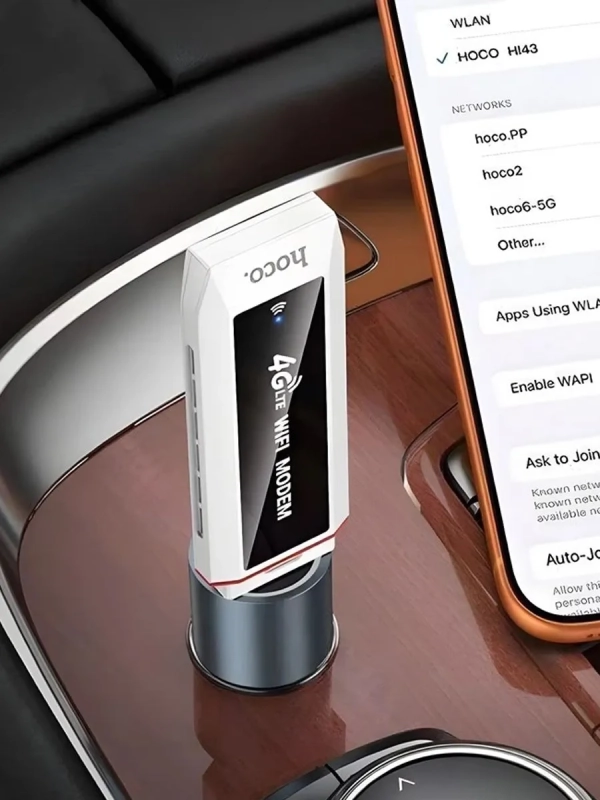Портативный 4G USB WiFi-модем HOCO HI43 (Wi-Fi 6)