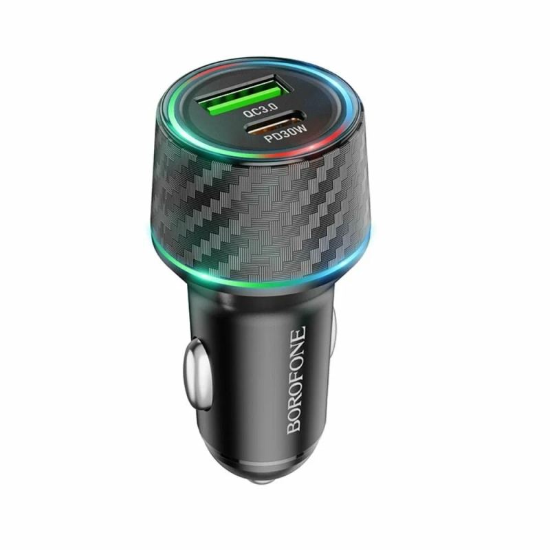 АЗУ BOROFONE BZ21A Brilliant QC3.0 (1-USB/3A) 36W АЗУ BOROFONE BZ21A Brilliant QC3.0 (1-USB/3A) 36W