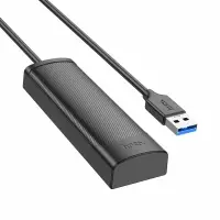 Переходник Hoco HB41 USB концентратор 4 в 1 (USB to USB 2.0 х 4), 0.2М