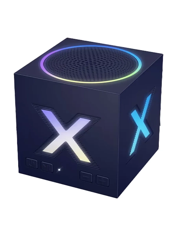 Портативная беспроводная колонка BOROFONE BR101 Rubik cube с LED-подсветкой