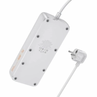 Сетевой фильтр 3*USB, 1*Type-C, 4*розетки 1.5M