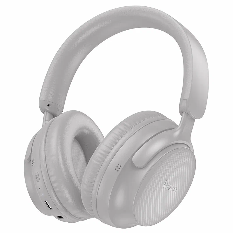 Наушники полноразмерные HOCO W53, Bluetooth, цвет: серый