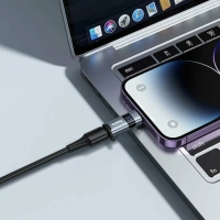 Адаптер Hoco UA44 Lightning - Type-C (с дисплеем)