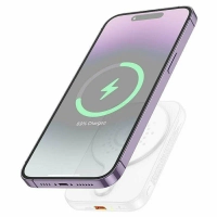 Пауэрбанк Hoco J117 5000 mAh с беспроводной зарядкой
