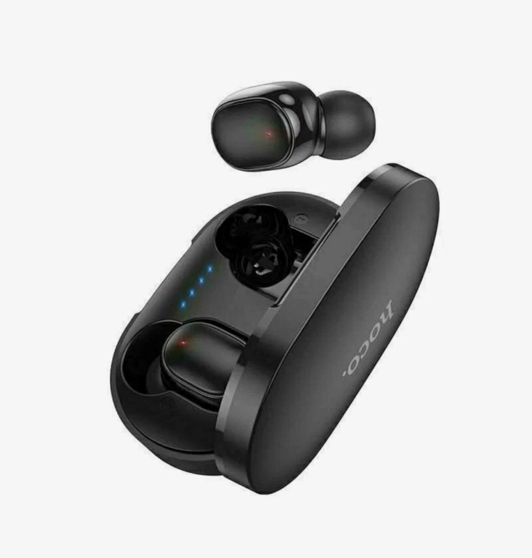 Наушники беспроводные bluetooth hoco DES11, TWS черные Наушники беспроводные bluetooth hoco DES11, TWS черные