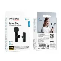 Беспроводной петличный микрофон Borofone BFK16 для смартфонов и других устройств с разъемом USB-C (Type-C)