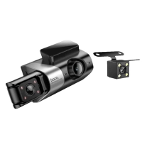 Видеорегистратор Hoco DI64 Wi-Fi с экраном 3.0, 3 камерами