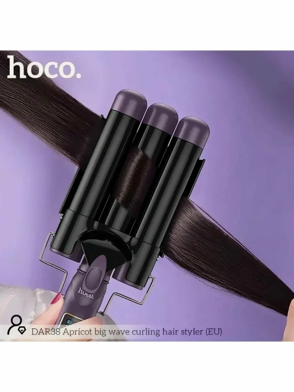 Трехволновая плойка для завивки волос