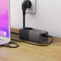 Зарядное устройство Z2 PD75W GaN (3*USB-C+2*USB-A) EU